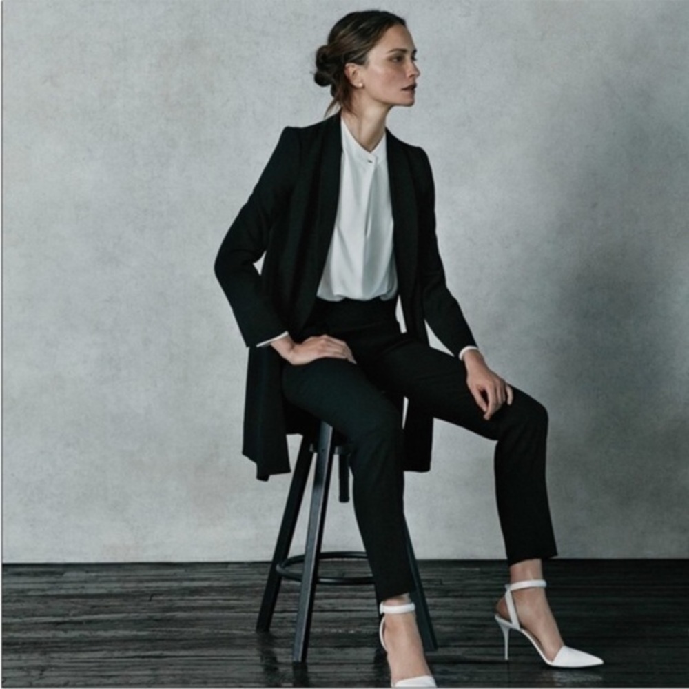 MM LaFleur The Dietrich long blazer jacket. Size 18. NWT